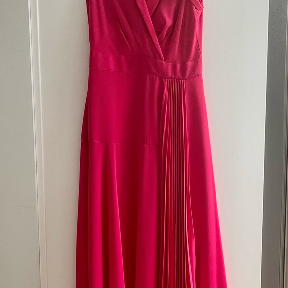 Reiss Claire pleated midi dress , excellent like new condition, size 2 - Picture 6 of 8